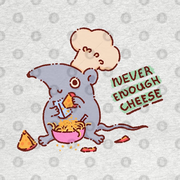 Not enough cheese by Tinyarts